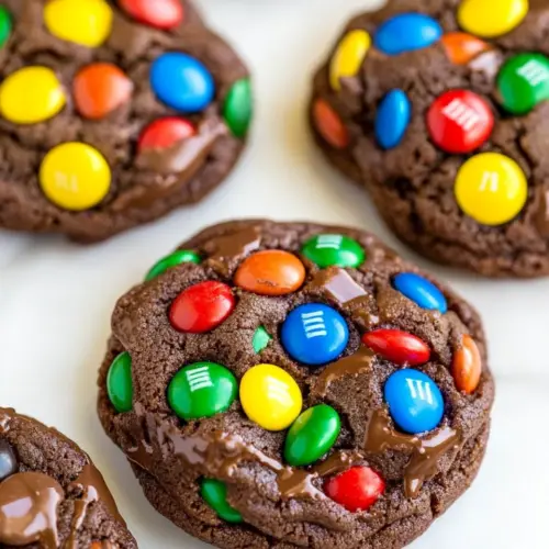 Soft Batch Chocolate M&M Cookies