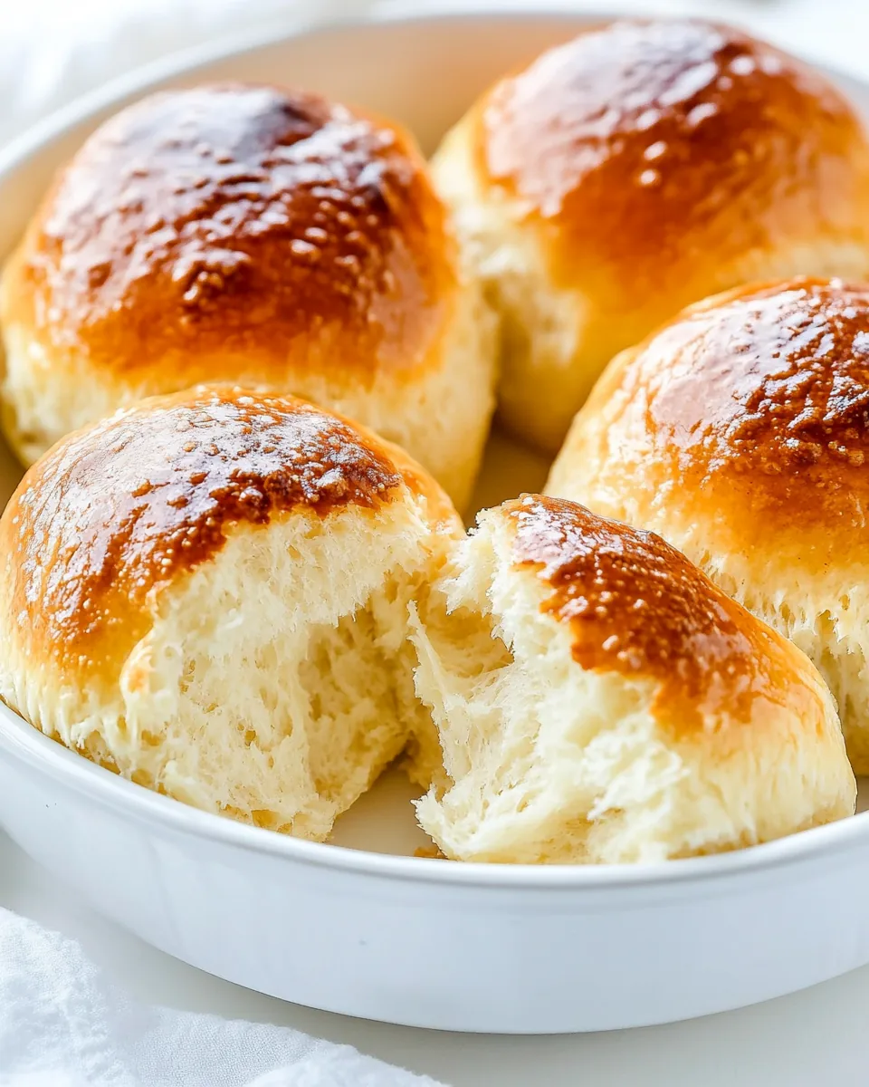 Soft Buttermilk Dinner Rolls