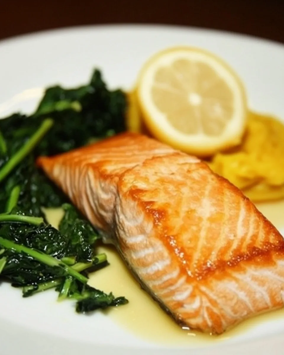 Sous Vide Wild King Salmon