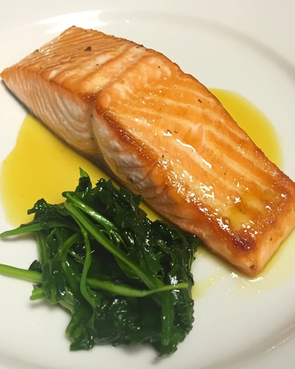 Sous Vide Wild King Salmon