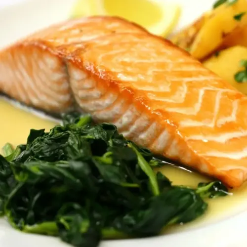 Sous Vide Wild King Salmon