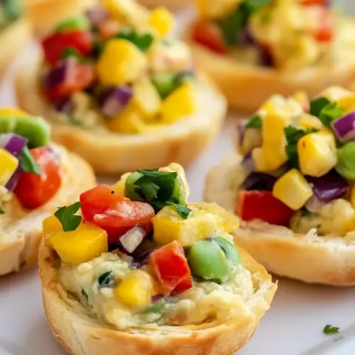 Southwestern Bruschetta Bites