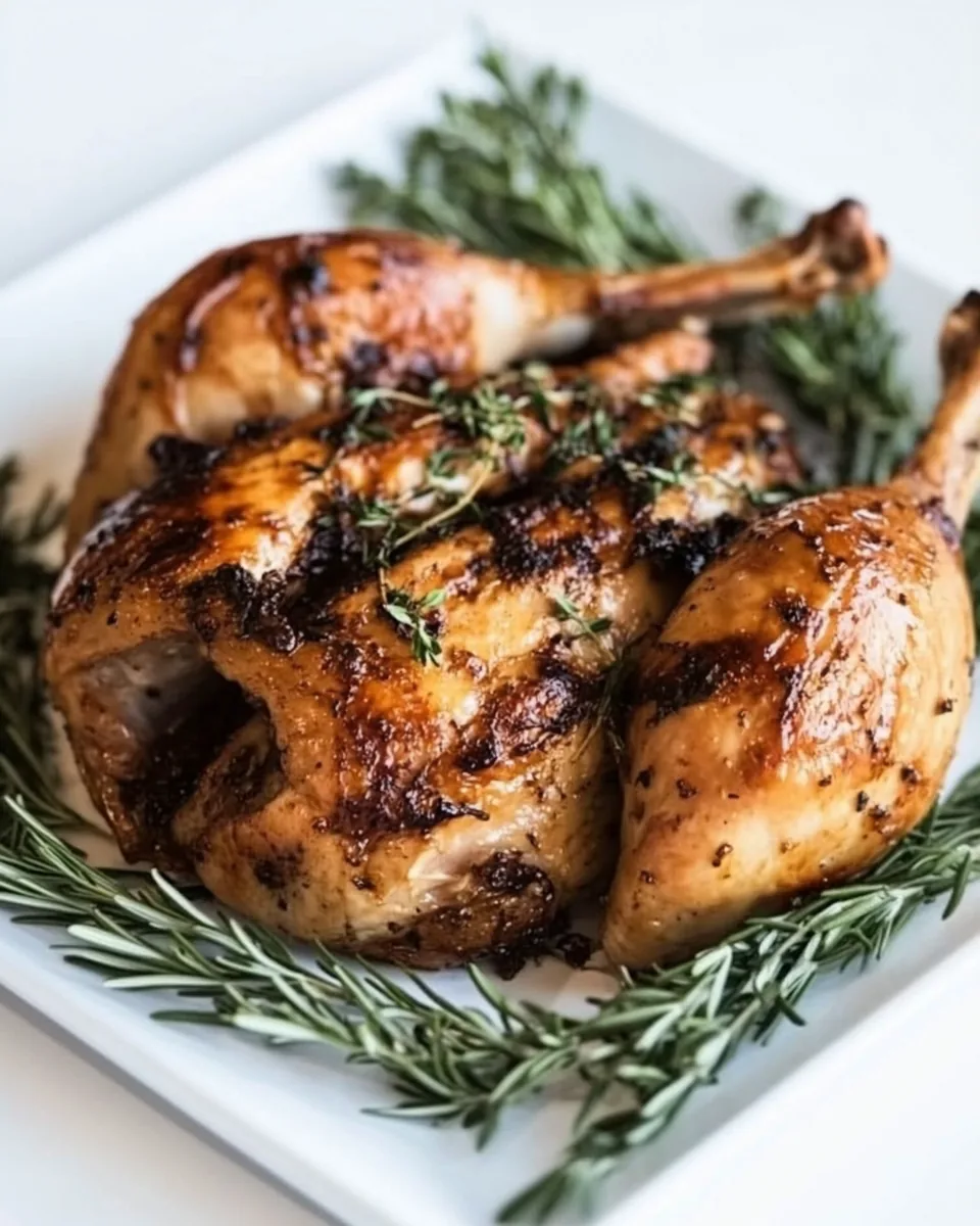 Spatchcock Cornish Hen