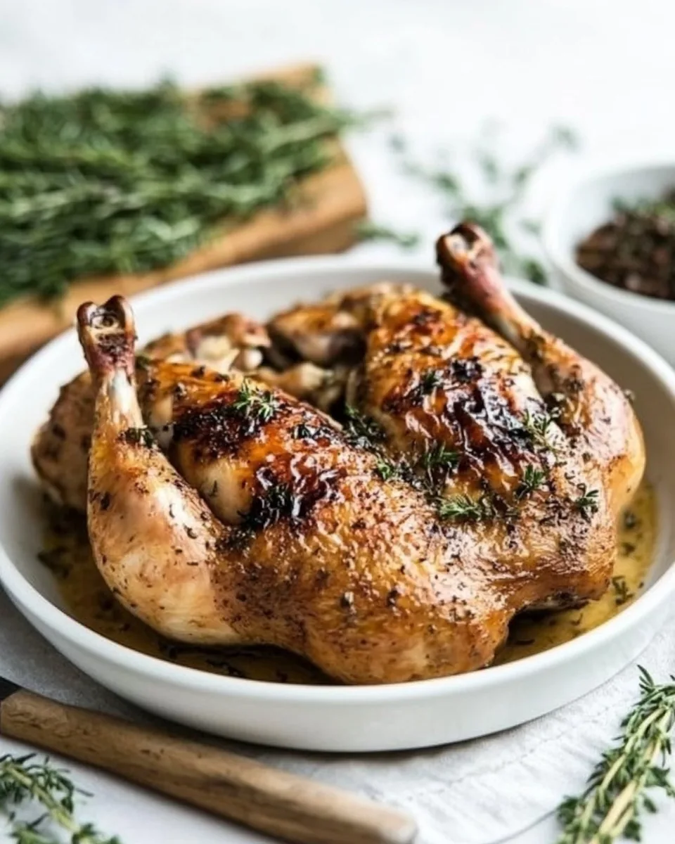 Spatchcock Cornish Hen