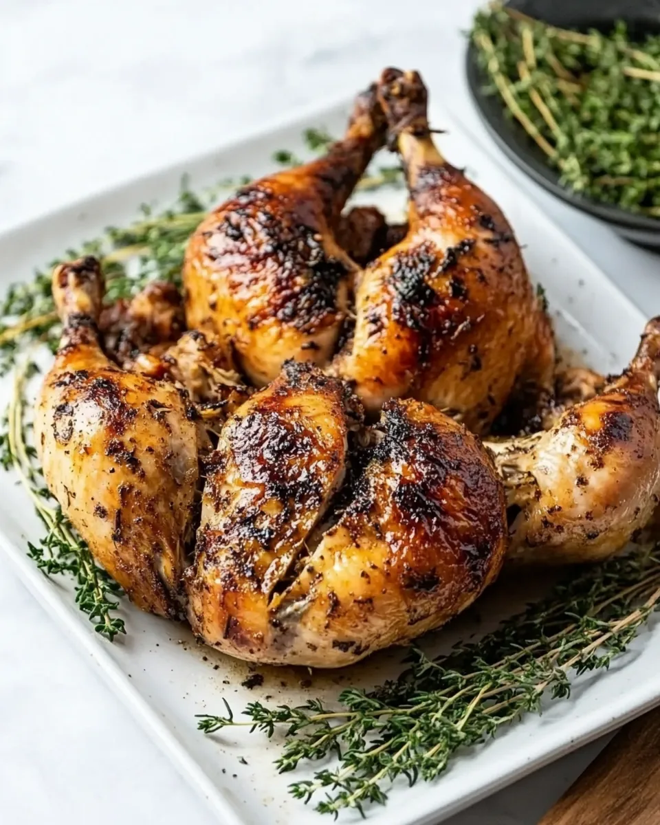 Spatchcock Cornish Hen