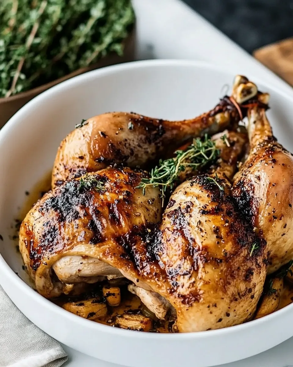 Spatchcock Cornish Hen