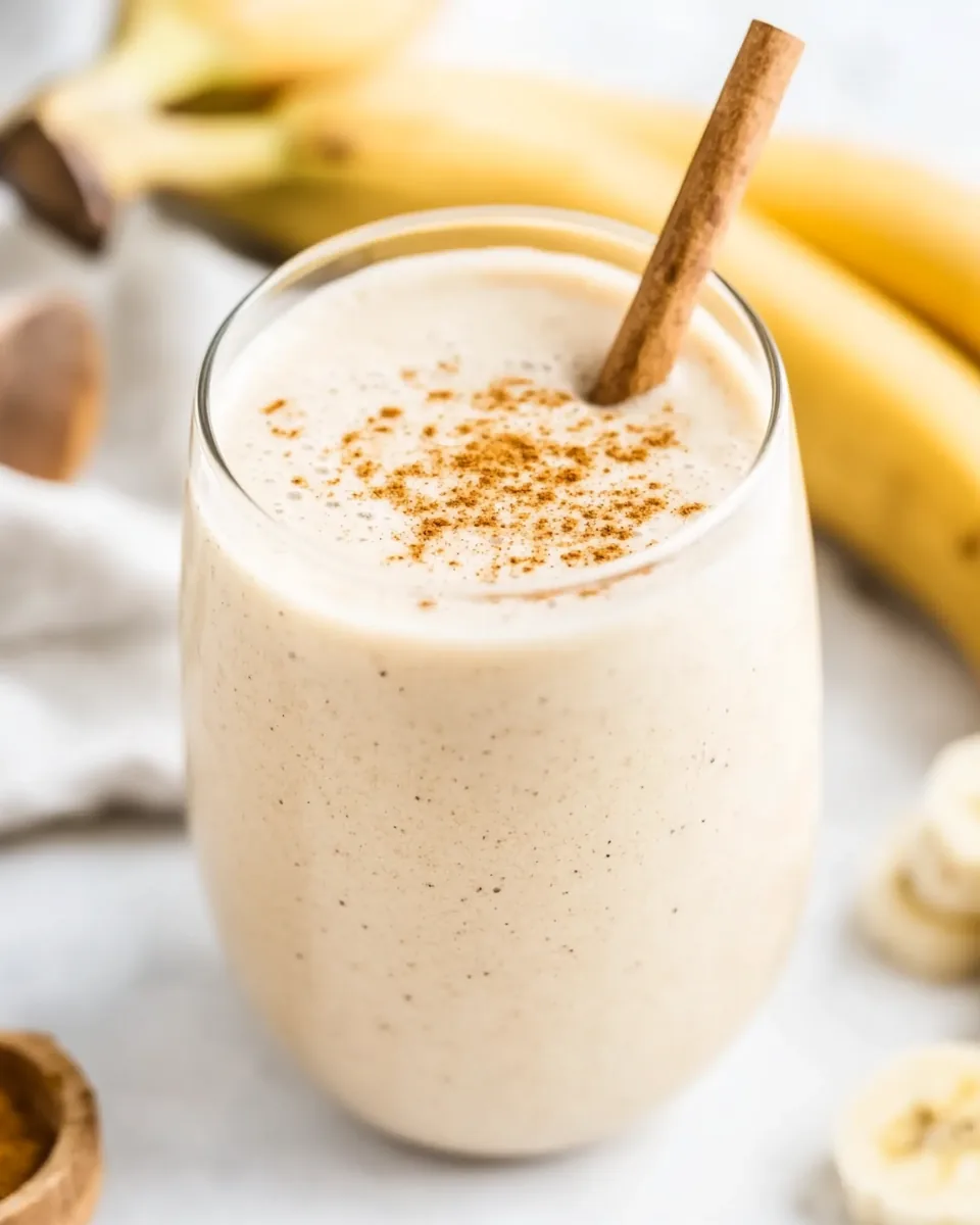 Spiced Banana Chai Tea Smoothie