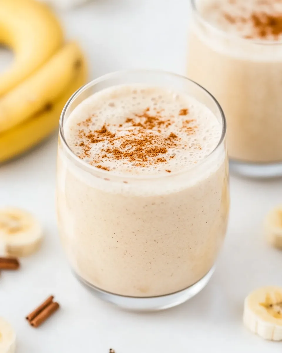 Spiced Banana Chai Tea Smoothie