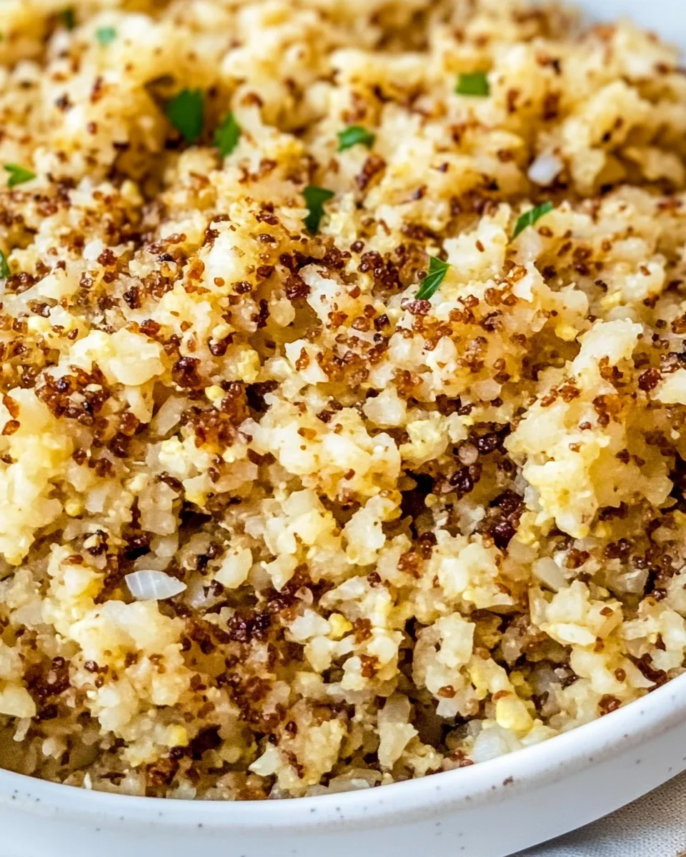 Spicy Cauliflower Rice