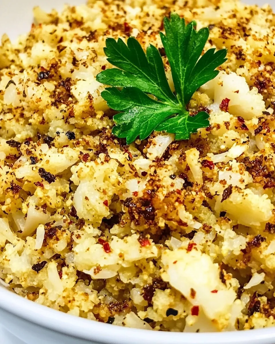Spicy Cauliflower Rice