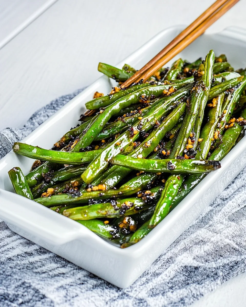 Spicy Szechuan Green Beans