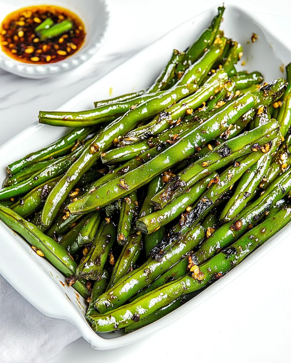 Spicy Szechuan Green Beans