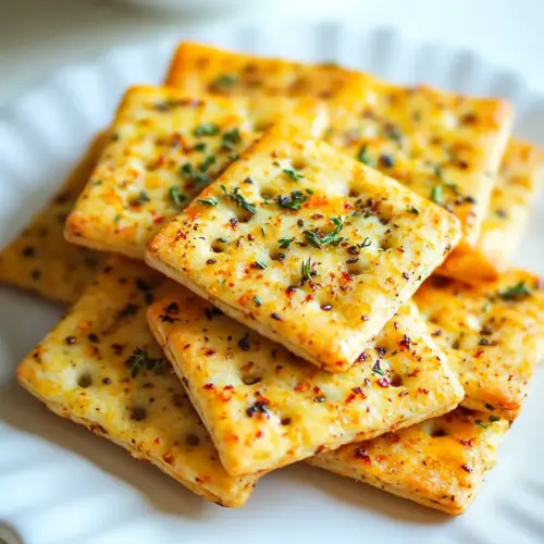 Spicy Whole Grain Crackers