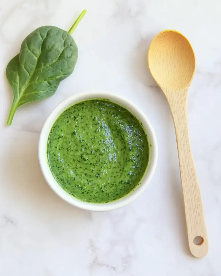 Spinach Baby Food