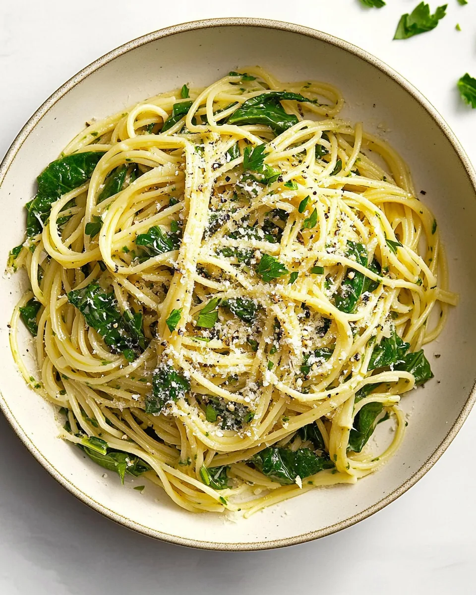 Spinach Pasta
