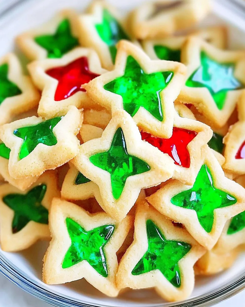 Stained Glass Cookies