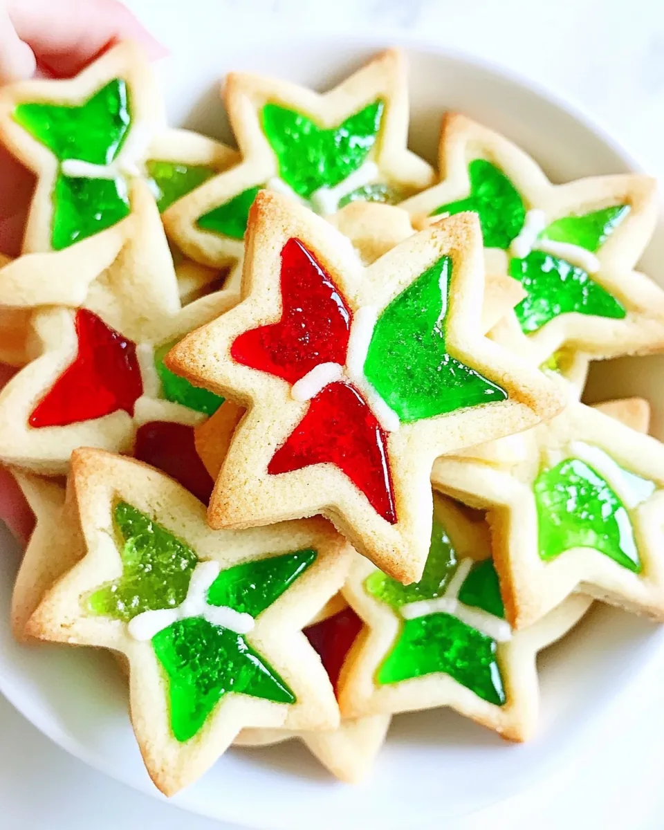 Stained Glass Cookies