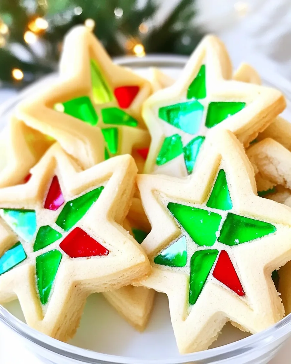Stained Glass Cookies