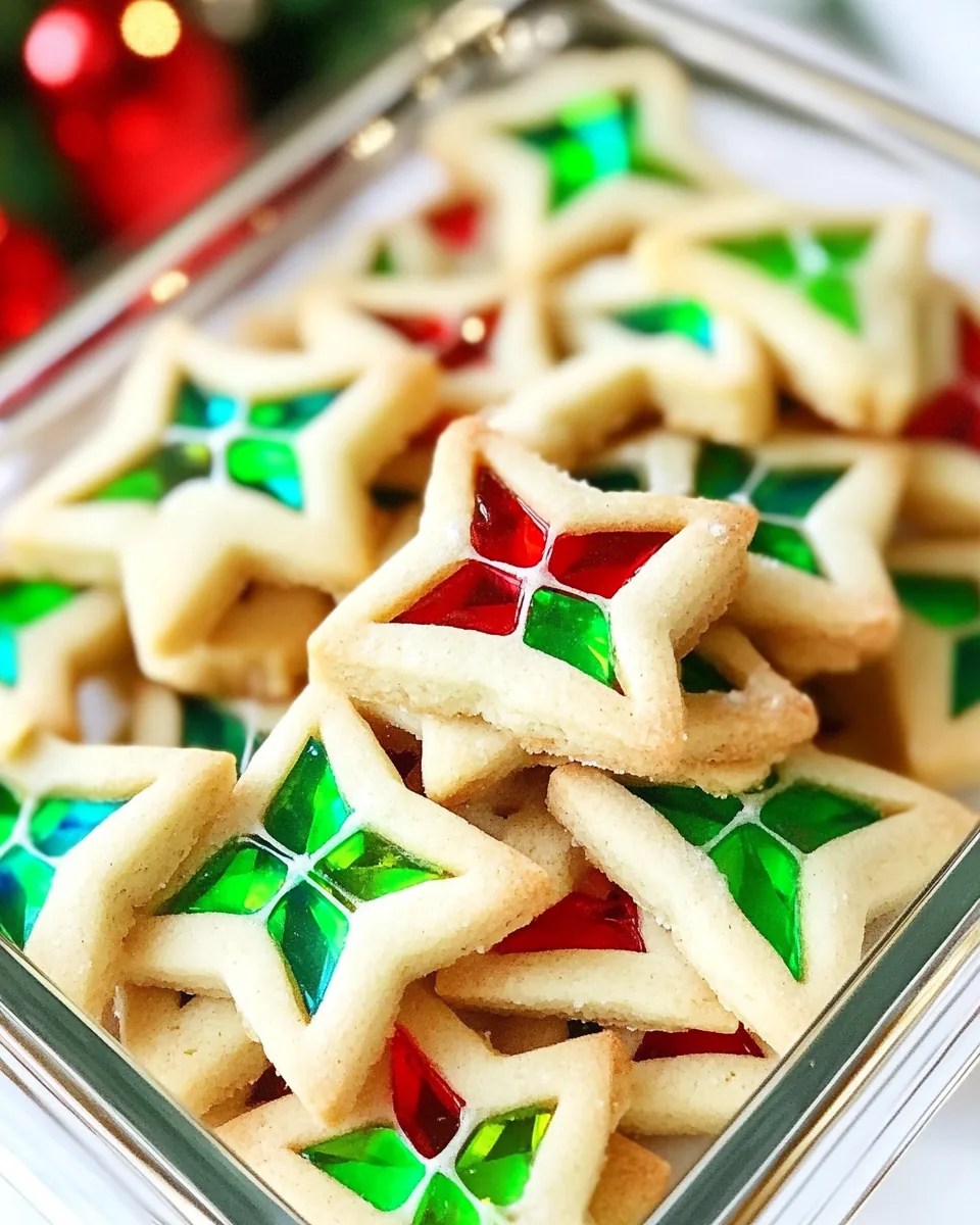 Stained Glass Cookies