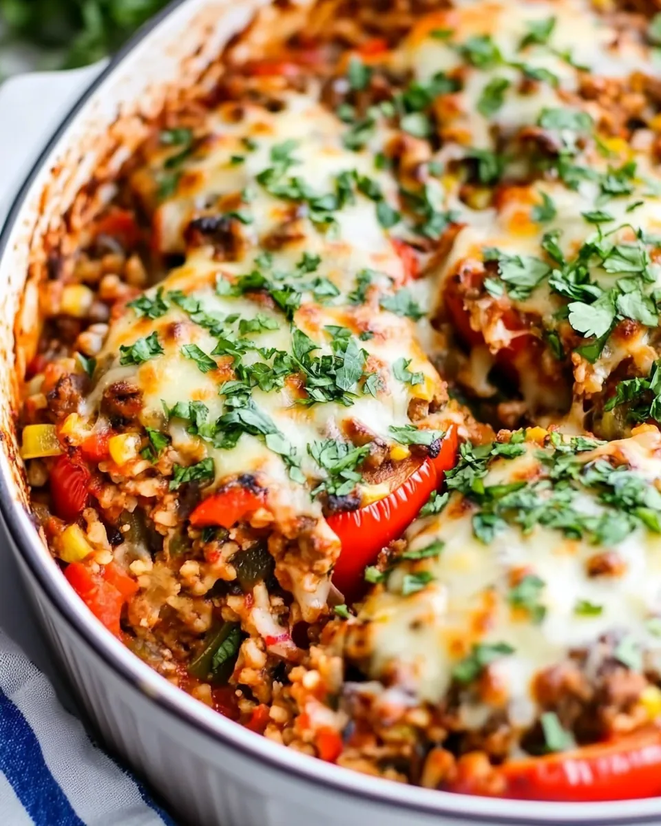 Stuffed Pepper Casserole