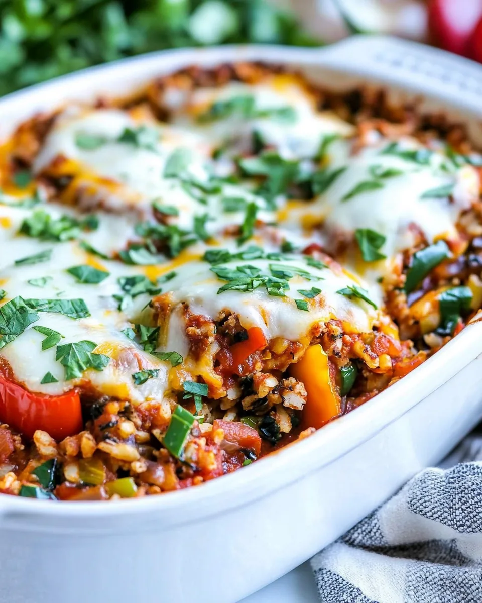 Stuffed Pepper Casserole