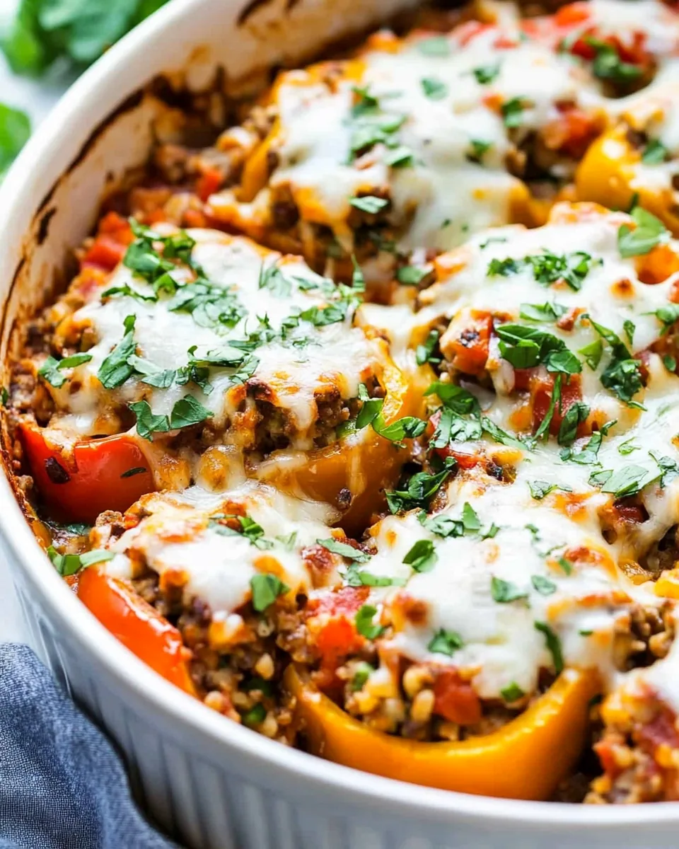 Stuffed Pepper Casserole