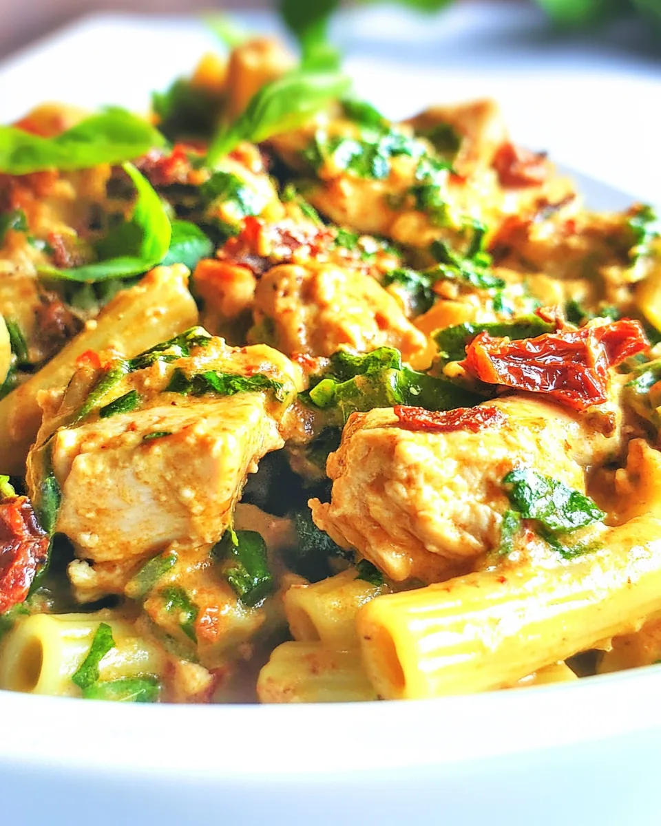 Sundried Tomato Chicken Pasta