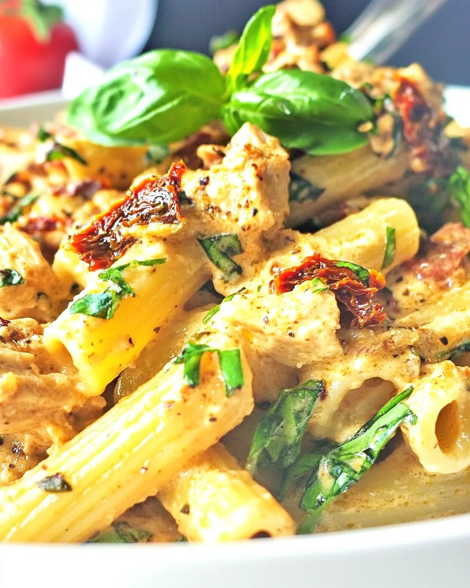 Sundried Tomato Chicken Pasta