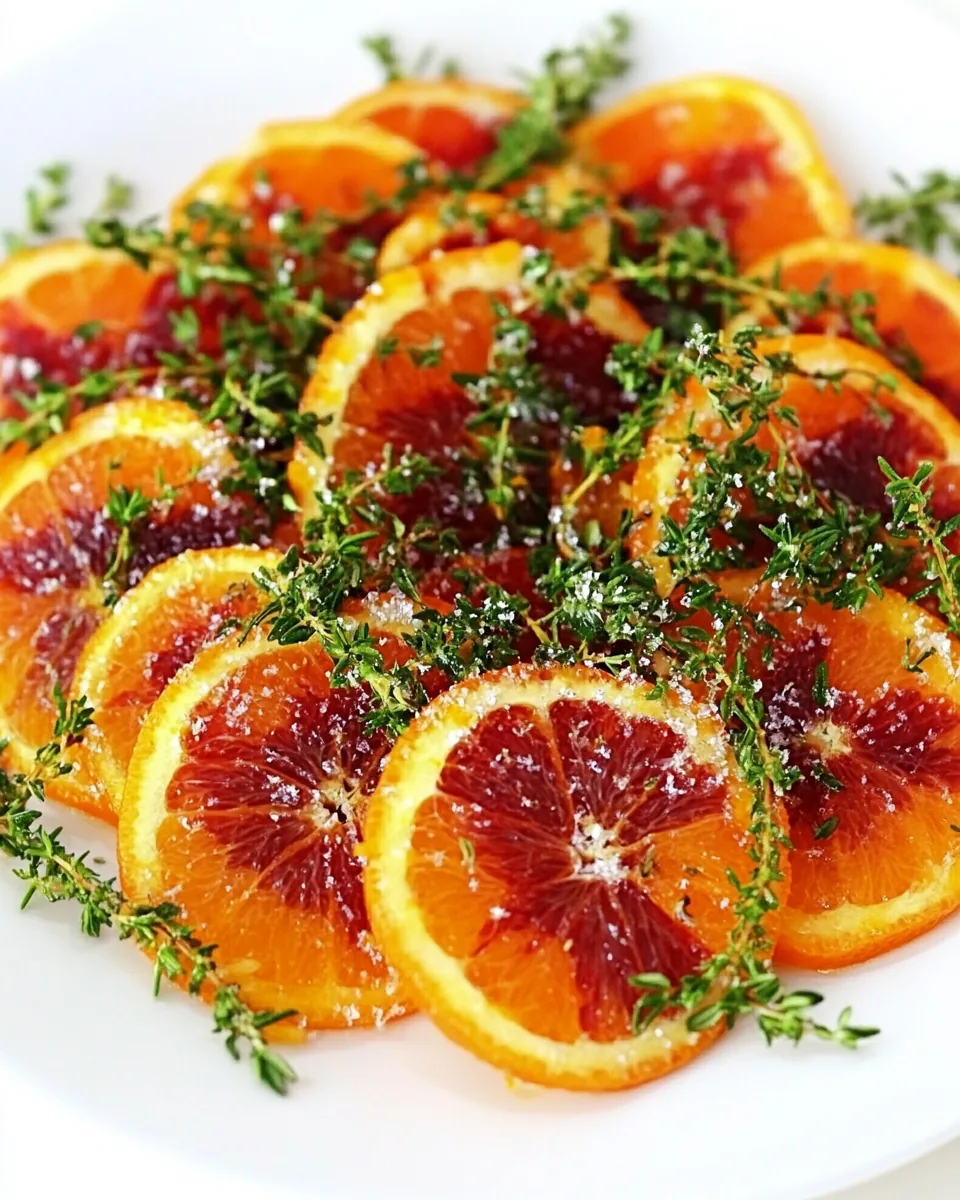 Sweet Citrus Rosemary Medley