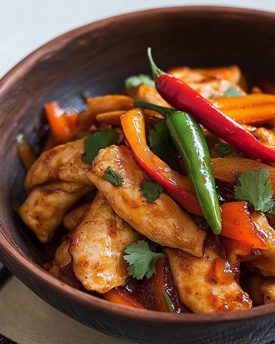 Thai Stir Fried Chicken