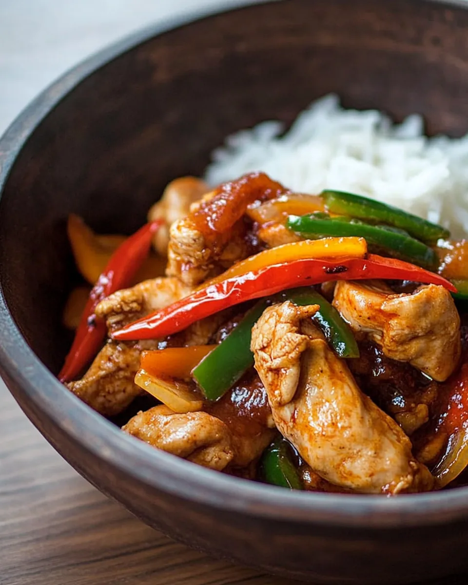 Thai Stir Fried Chicken