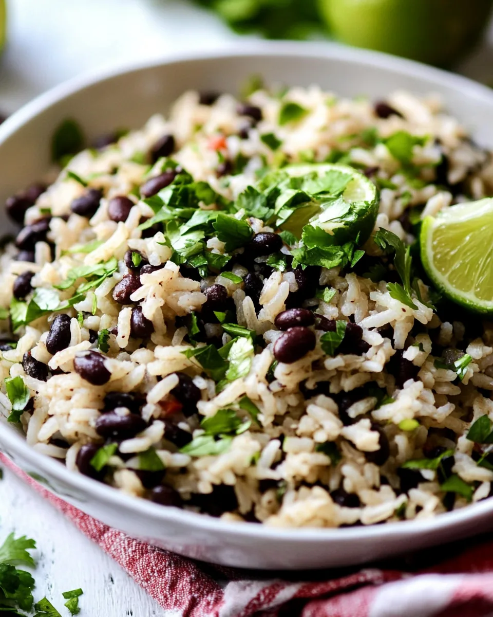 Black Beans and Rice