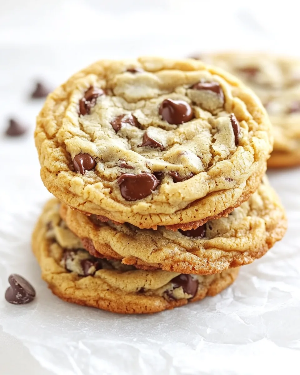 Chewy Chocolate Chip Cookies