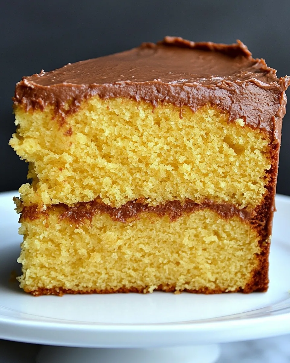 Classic Yellow Cake