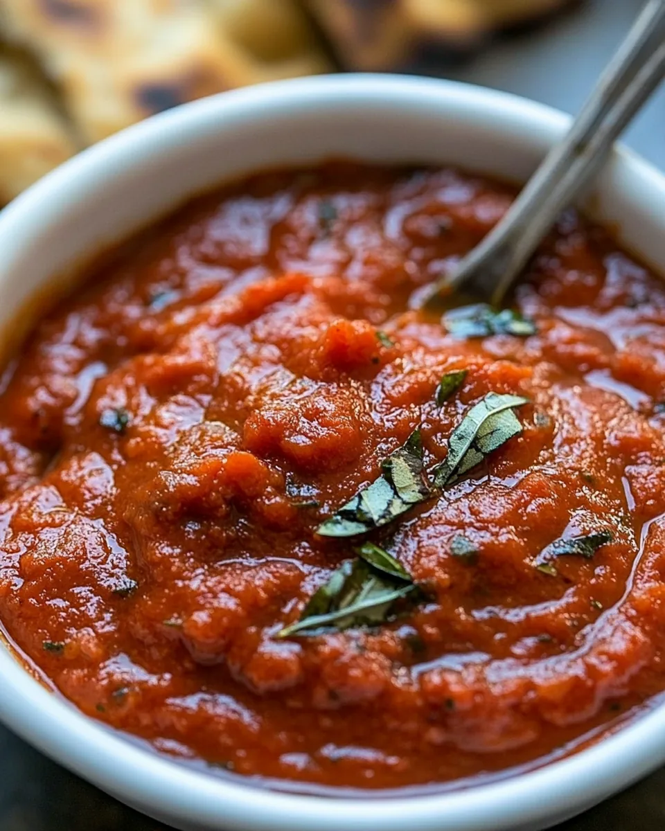 Homemade Pizza Sauce