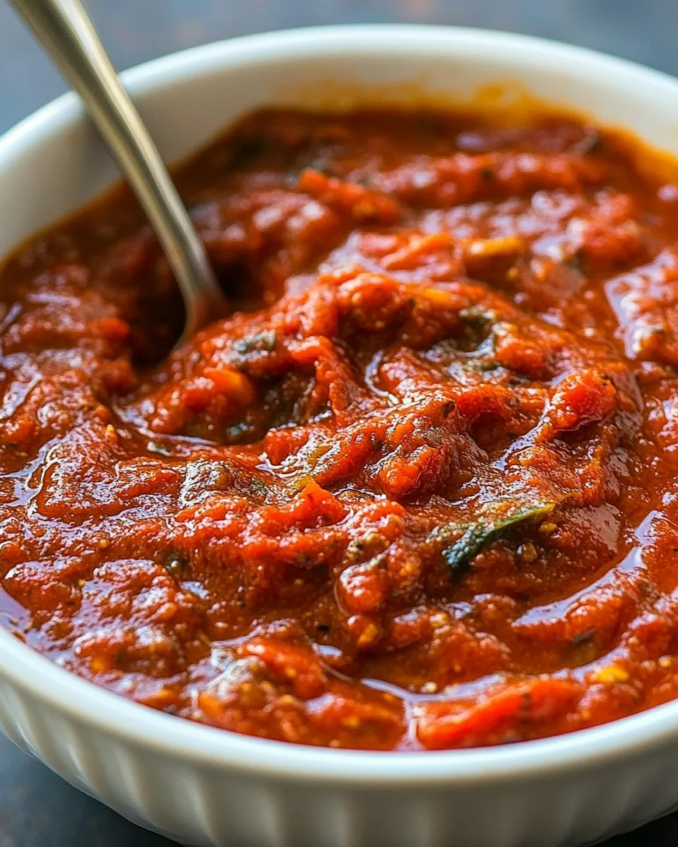 Homemade Pizza Sauce