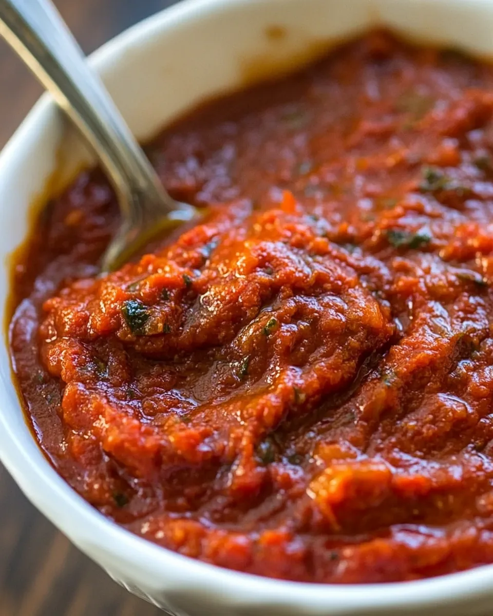 Homemade Pizza Sauce