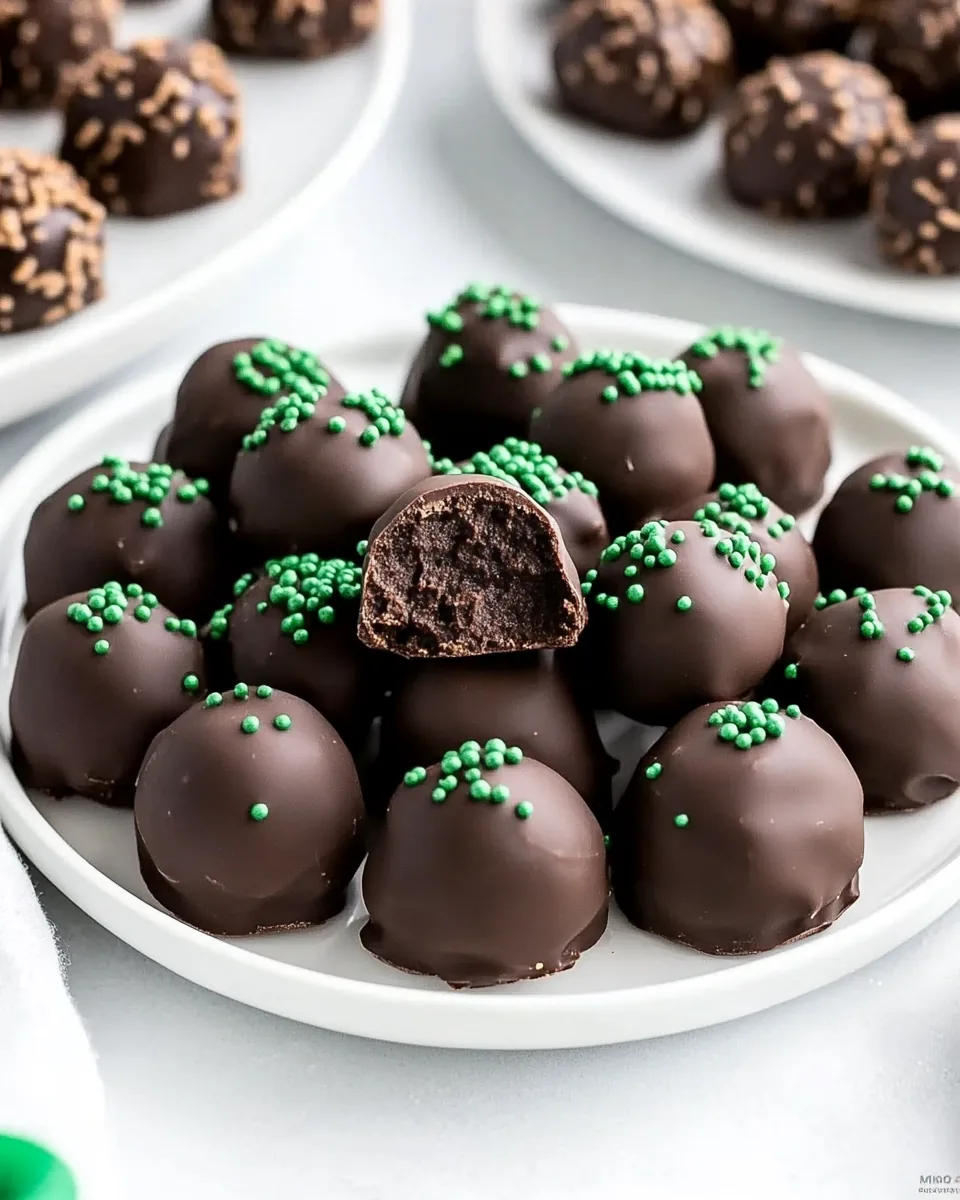 Thin Mint Truffles