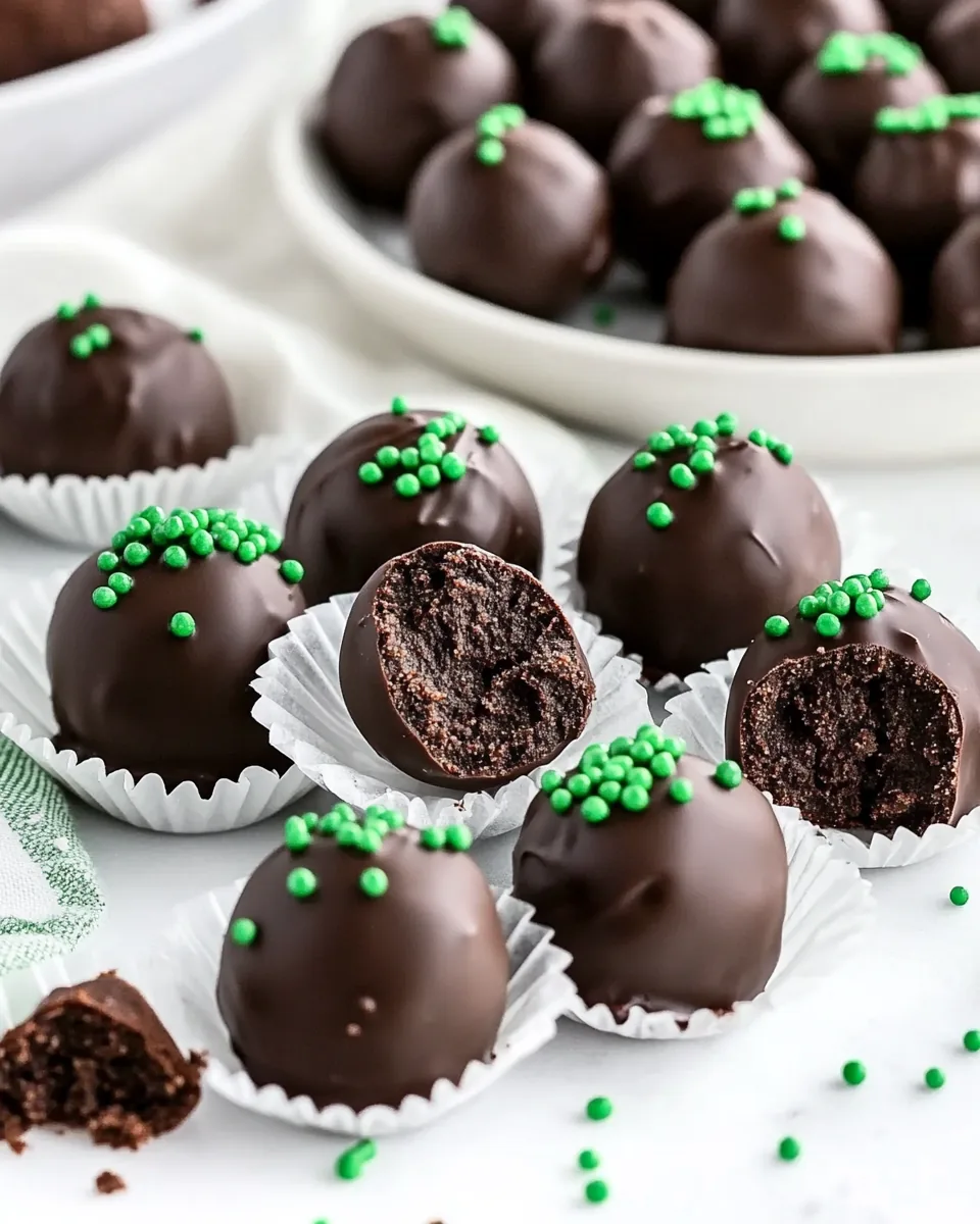 Thin Mint Truffles
