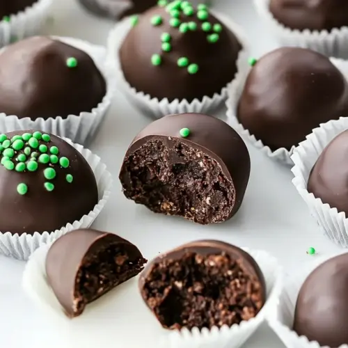 Thin Mint Truffles