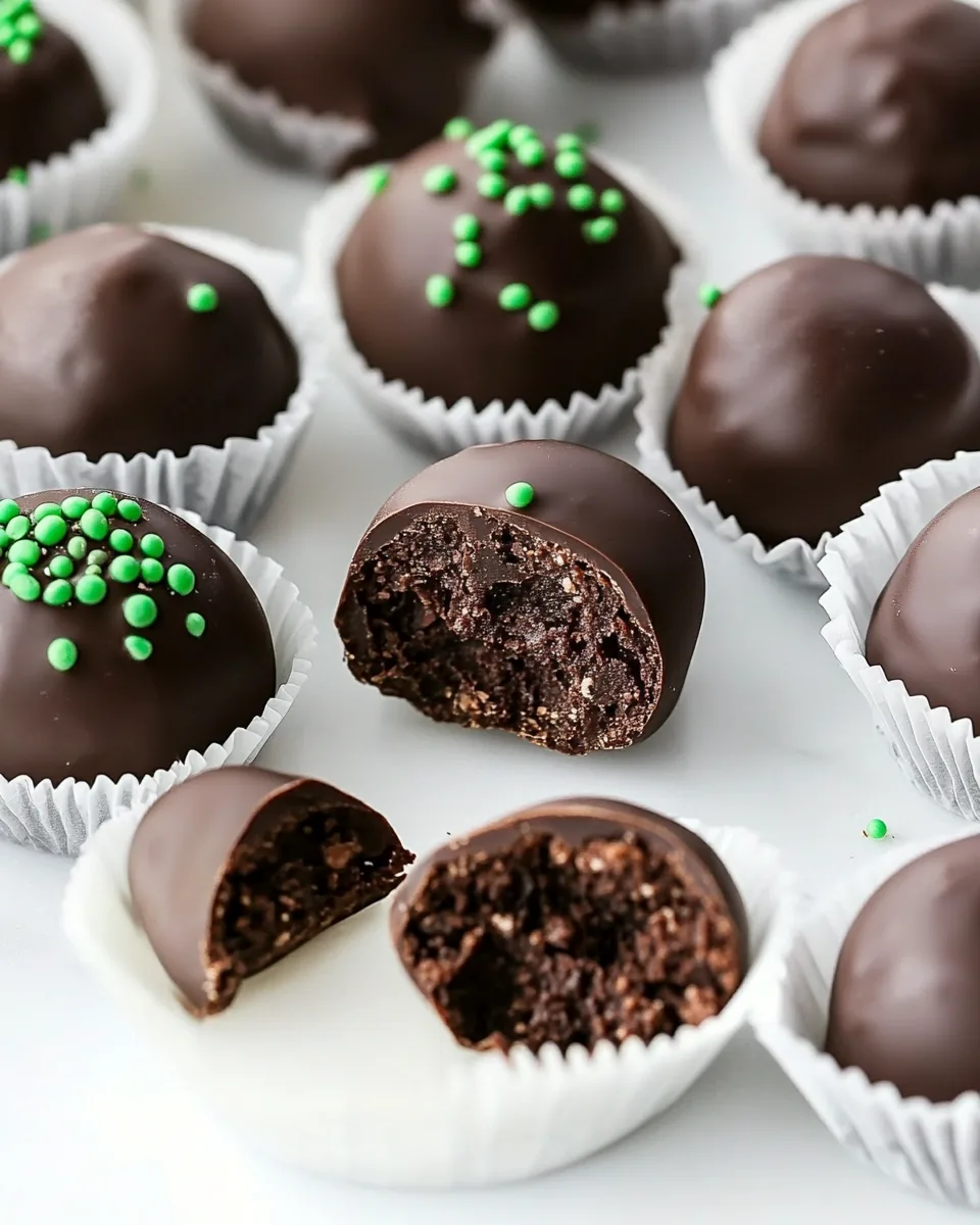 Thin Mint Truffles