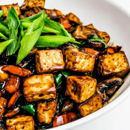 Tofu Mushroom Stir Fry