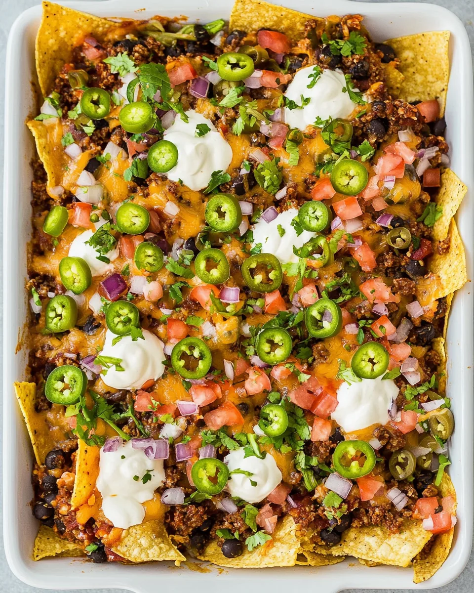 Loaded Nachos