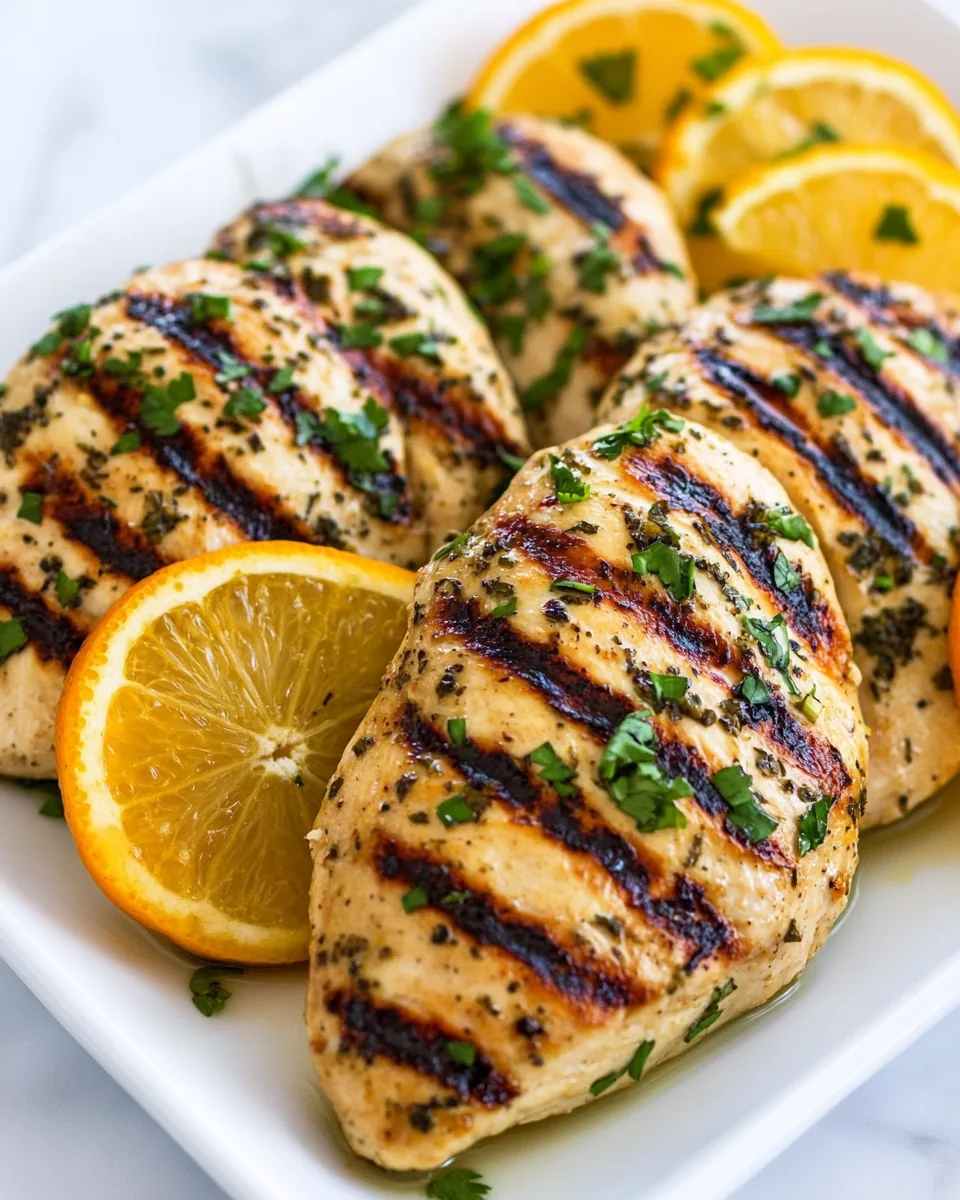 Triple Citrus Chicken Marinade