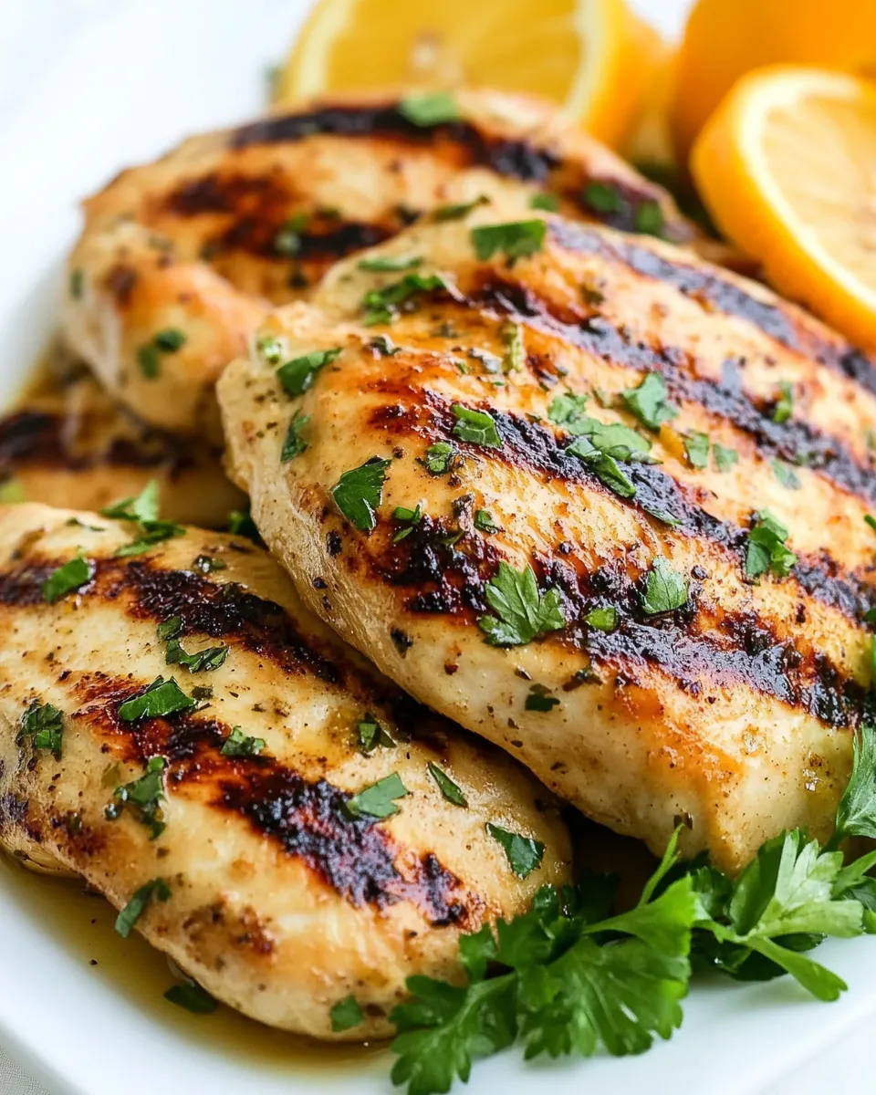 Triple Citrus Chicken Marinade