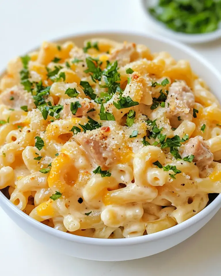 Tuna Mac and Cheese