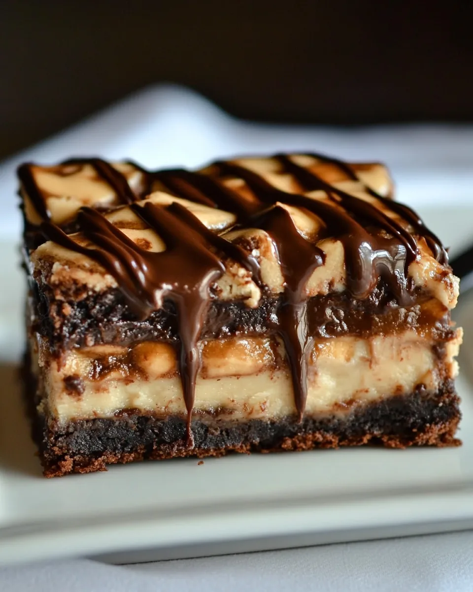 Twix Brownies