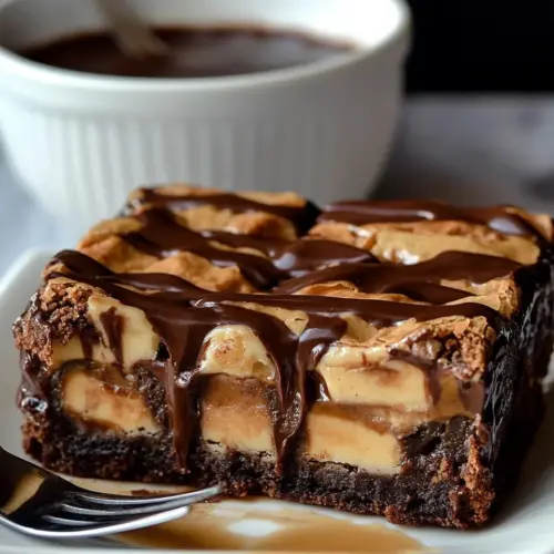 Twix Brownies
