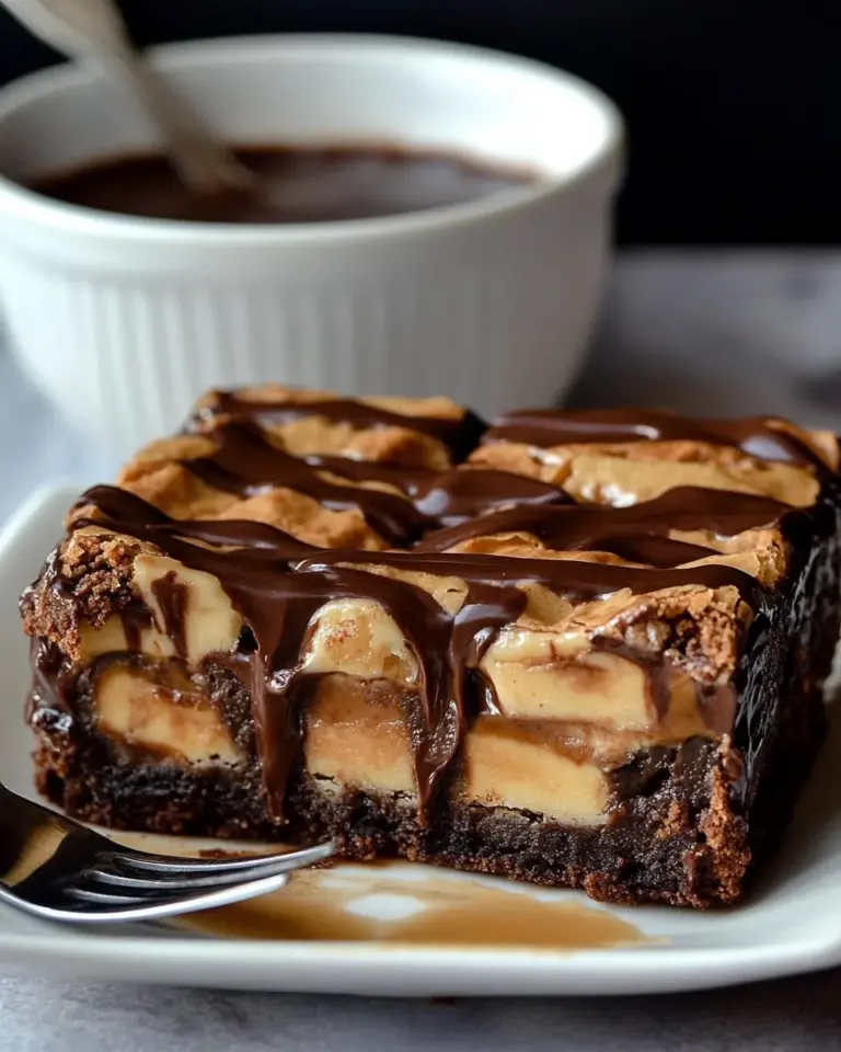 Twix Brownies