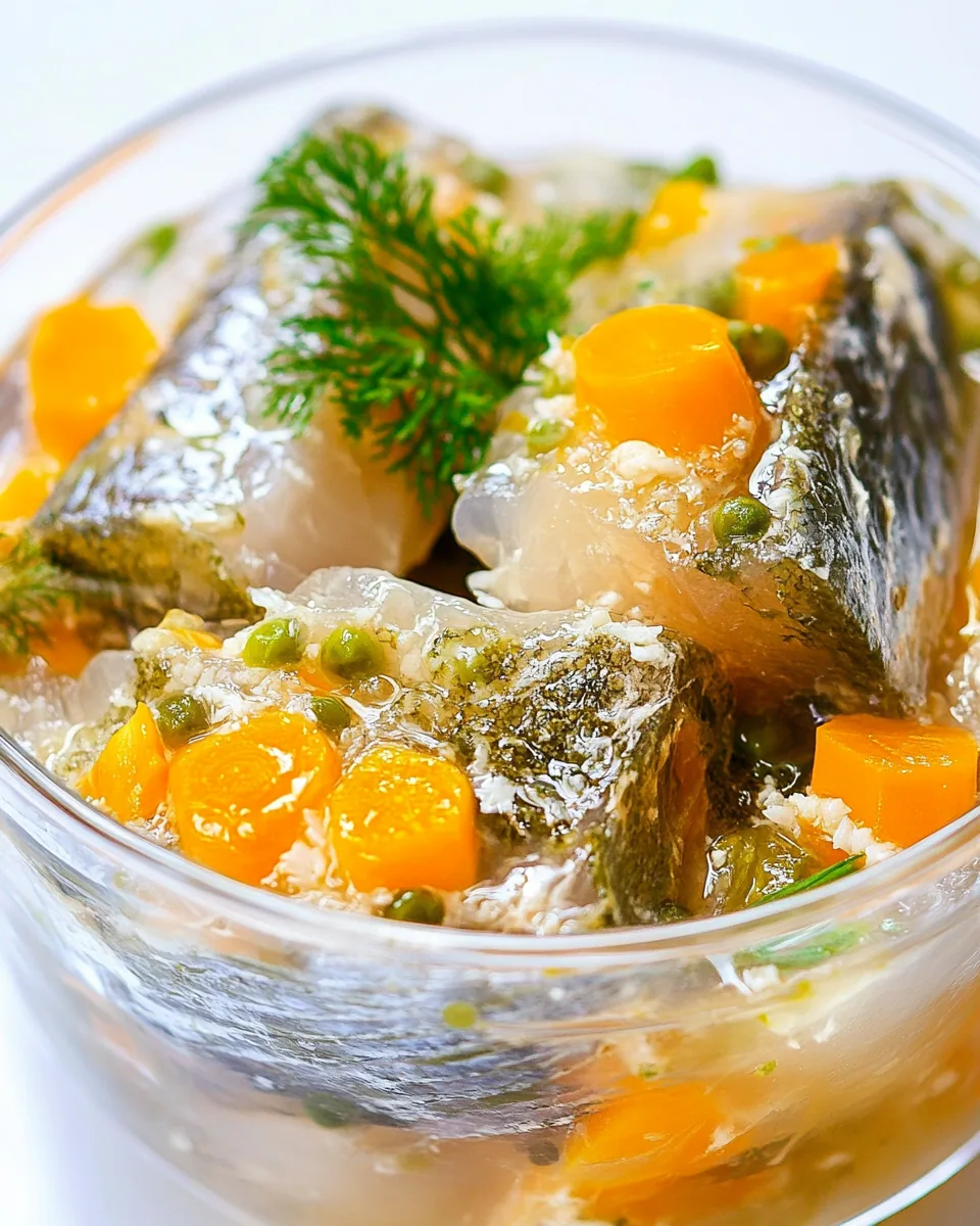 Ukrainian Fish in Aspic